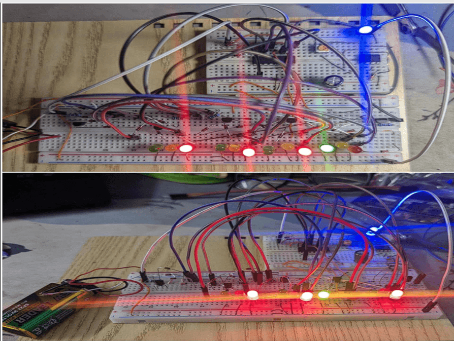 Adaptive Traffic Control System for Lane Reduction